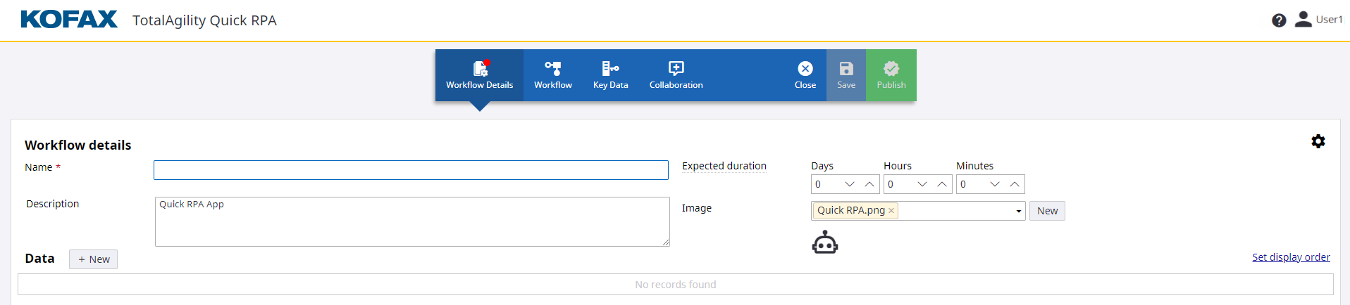 Quick Workflow Designer