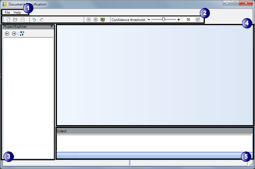 Document Classifier window