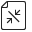 Symbol für Verkleinern