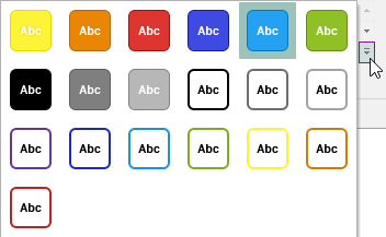 色のスタイルのサンプル 色のスタイルのサンプル