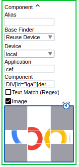 Nine-grid image in the finder in the workflow