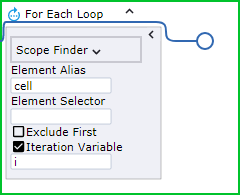 For Each Loop step For Each Loop step