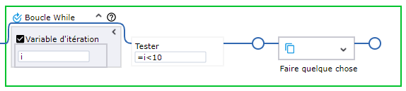 Étape Boucle pendant