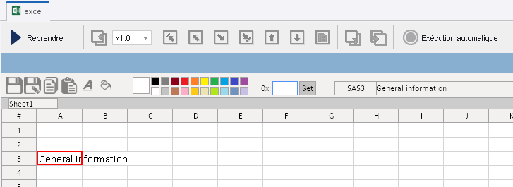 Excel dans Desktop Automation