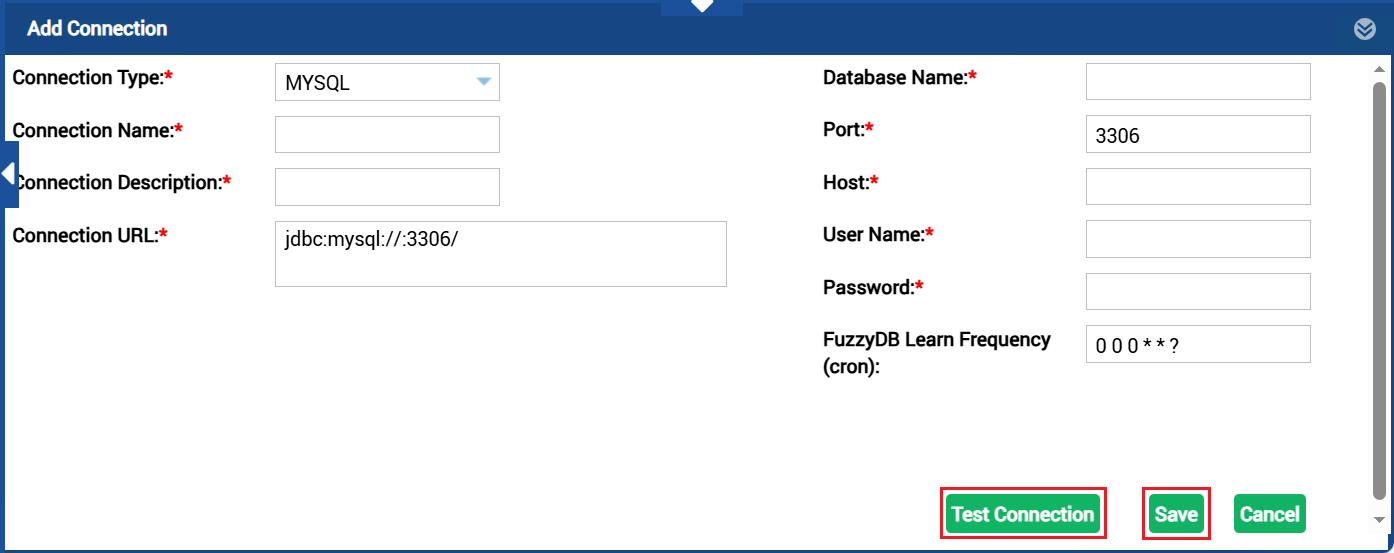 Connection Manager details