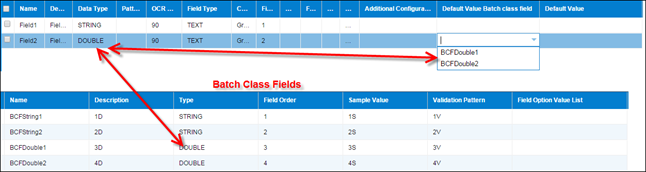 Batch Class Fields type