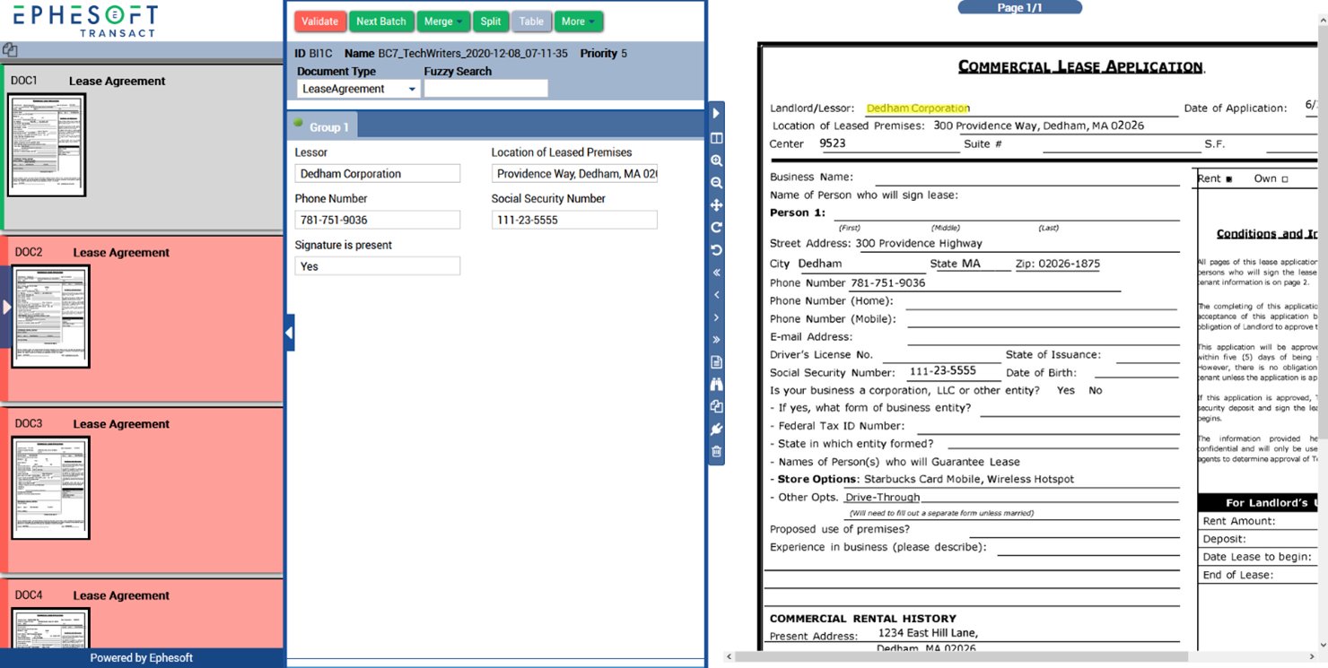 Validate User Interface